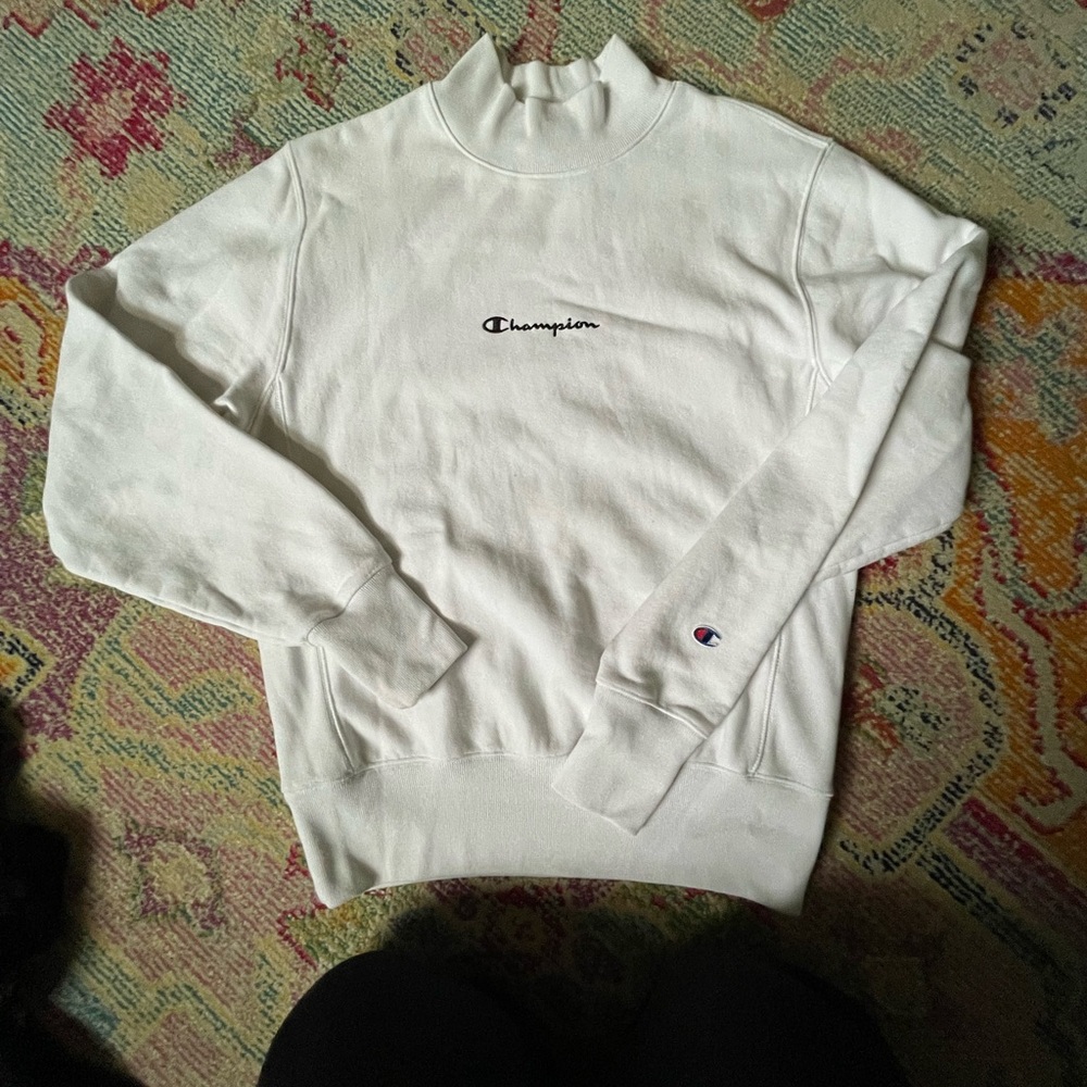 Champion crew neck hoodie
